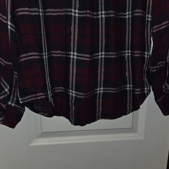 Rails Plaid Button Down Ladies Shirt - Picture 13 of 14